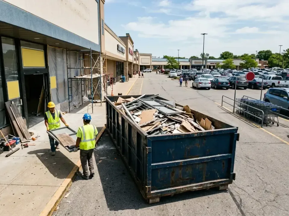 retail-store-renovation-debris-003 — frequently asked questions, Roll-off Dumpster Rentals in Broadlands, VA